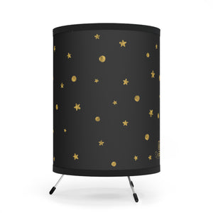 Tripod Lamp with High-Res Printed Shade, US\CA plug