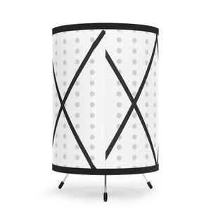 Tripod Lamp with High-Res Printed Shade, US\CA plug