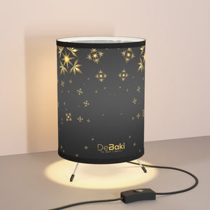 Tripod Lamp with High-Res Printed Shade, US\CA plug