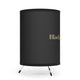 Tripod Lamp with High-Res Printed Shade, US\CA plug