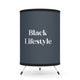 Tripod Lamp with High-Res Printed Shade, US\CA plug