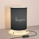 Tripod Lamp with High-Res Printed Shade, US\CA plug