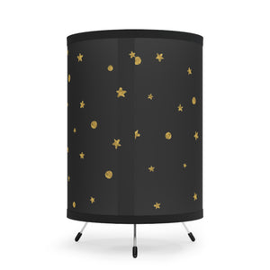 Tripod Lamp with High-Res Printed Shade, US\CA plug