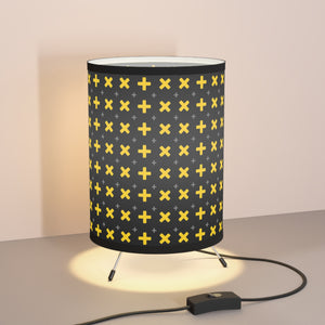 Tripod Lamp with High-Res Printed Shade, US\CA plug