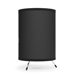 Tripod Lamp with High-Res Printed Shade, US\CA plug