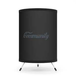 Tripod Lamp with High-Res Printed Shade, US\CA plug