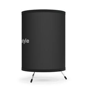 Tripod Lamp with High-Res Printed Shade, US\CA plug