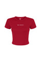 Women's Micro Rib Baby Tee