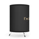 Tripod Lamp with High-Res Printed Shade, US\CA plug