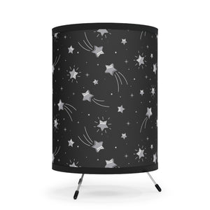 Tripod Lamp with High-Res Printed Shade, US\CA plug
