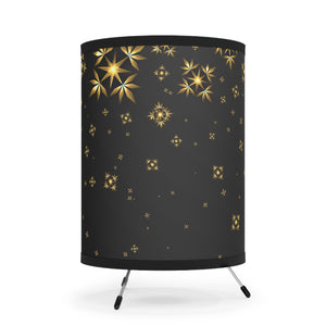 Tripod Lamp with High-Res Printed Shade, US\CA plug