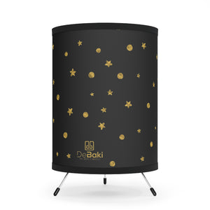 Tripod Lamp with High-Res Printed Shade, US\CA plug