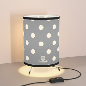 Tripod Lamp with High-Res Printed Shade, US\CA plug