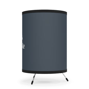 Tripod Lamp with High-Res Printed Shade, US\CA plug