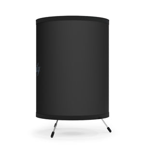 Tripod Lamp with High-Res Printed Shade, US\CA plug