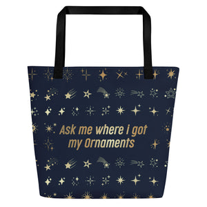 All-Over Print Large Tote Bag