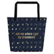 All-Over Print Large Tote Bag