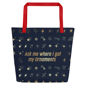All-Over Print Large Tote Bag