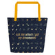 All-Over Print Large Tote Bag