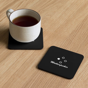 Cork-back coaster