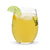 Stemless wine glass