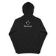 Unisex fleece zip up hoodie