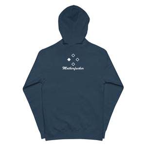Unisex fleece zip up hoodie