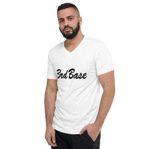 Unisex Short Sleeve V-Neck T-Shirt