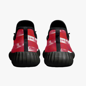 181. Mesh Knit Sneakers - White/Black