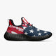 181. Mesh Knit Sneakers - White/Black