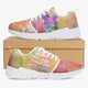 175. Stylish Mesh Running Shoes - White/Black