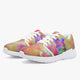 175. Stylish Mesh Running Shoes - White/Black
