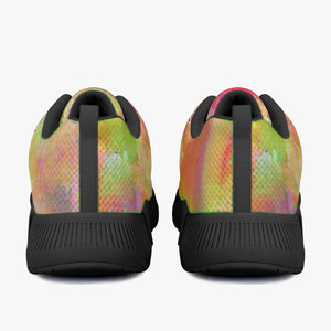 175. Stylish Mesh Running Shoes - White/Black