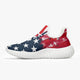 181. Mesh Knit Sneakers - White/Black