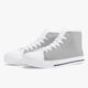 179. Classic High-Top Canvas Shoes - White/Black