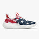 181. Mesh Knit Sneakers - White/Black