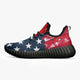 181. Mesh Knit Sneakers - White/Black