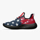 181. Mesh Knit Sneakers - White/Black