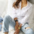 S-3XL Spring One Pocket Women White Blouse Female Shirt Tops Long Sleeve Casual Turn-down Collar OL Style Women Loose Blouses